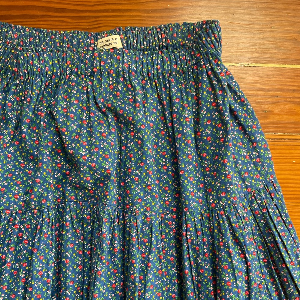 Santa Fe clothing Co broom skirt
